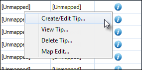 Edit Category Mapping